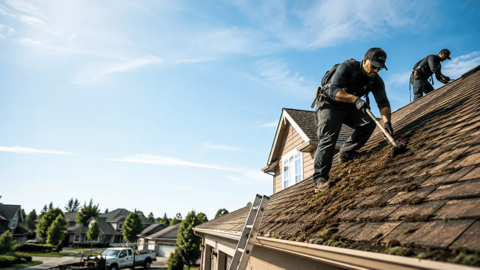 Roof Moss Removal in Bayview, ID near me